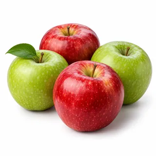 Pommes rouges et vertes – تفاح