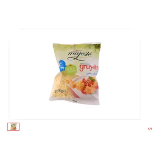 Fromage gruyère Rapé MAJESTE 100 g
