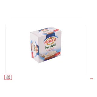 Fromage frais Nature RONDELE PRESIDENT 90 g