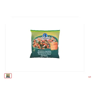 Macédoine de légumes PINGUIN 500 g
