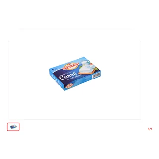 Fromage frais carré PRESIDENT 6 Portions