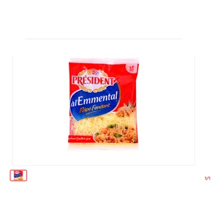 Fromage râpé Fondant PRESIDENT 50 g