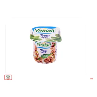 Yaourt brassé Fruits secs et grains VITALAIT 100 g