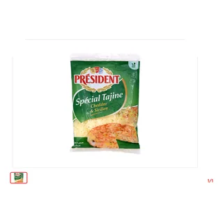 Fromage rapé spécial tajin PRESIDENT 120 g
