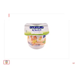 Spécialité laitière brassée Biscuit-Vanille NATILAIT 70 g