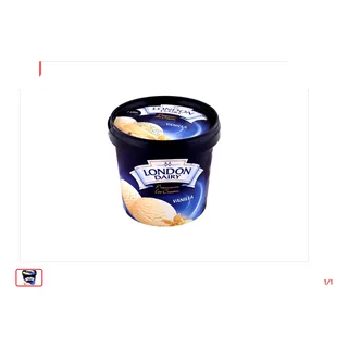 Glace premium Vanille LONDON DAIRY 1 L