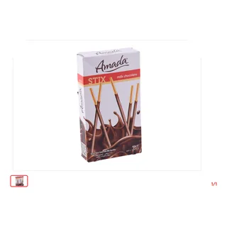 Bâtonnets enrobés Chocolat au lait AMADA 40 g