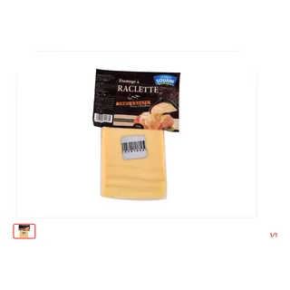 Fromage raclette en tranche SOUANI 100 g