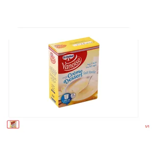 Crème dessert Vanille VANOISE 5 x 15 g