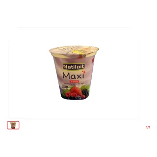 Spécialité laitière Fruits de bois NATILAIT Maxi-330 g