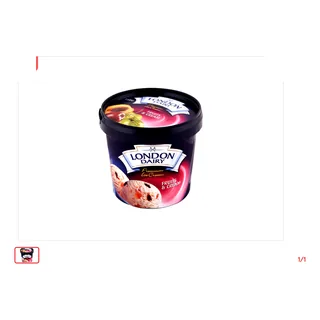 Glace Fruits et crèm LONDON DAIRY 1 L