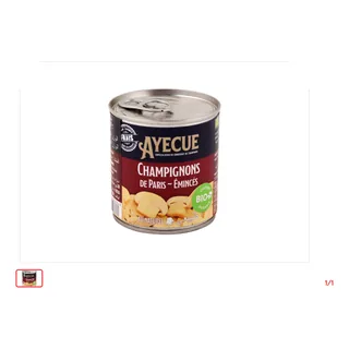 Champignon pieds et morceaux Bio AYECUE 200 g