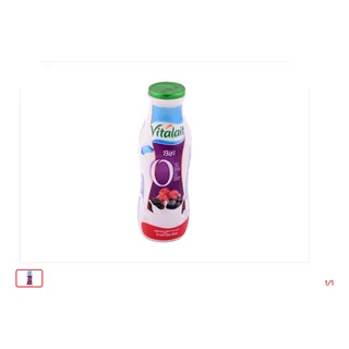 Yaourt à boire 0% Fruits des bois VITALAIT 170 g