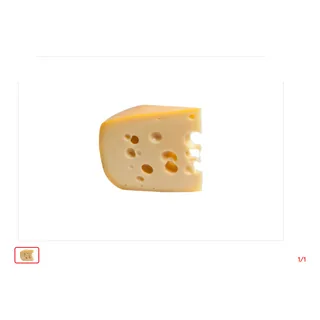 Fromage gruyère MERIAH Conditionné par 100 g