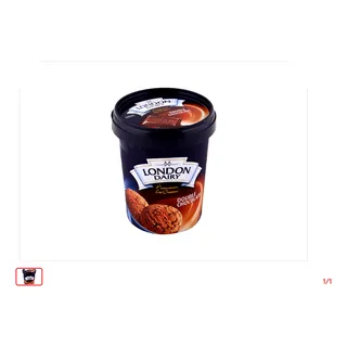 Glace Double chocolat LONDON DAIRY 500 ml