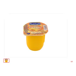 Crème dessert Vanille NATILAIT 100 g