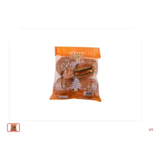 Pain hamburguer sésame LEBANESE FACTORY 4 x 300 g