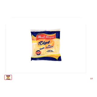 Préparation fromagère rapée Au gruyère MONTREGAL 450 g