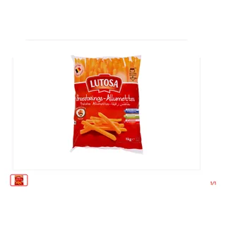 Frites allumettes surgelés LUTOSA 1 kg