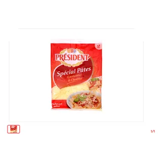 Fromage râpé Spécial pâtes PRESIDENT 110 g