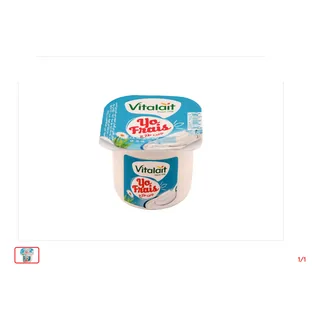 Fromage blanc Yo frais VITALAIT 80 g