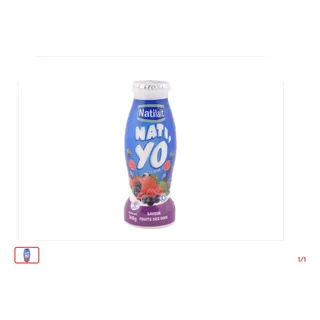 Yaourt à boire Fruits des bois NATILAIT 160 g