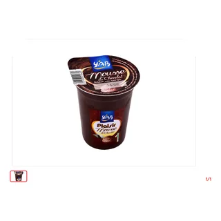 Mousse au chocolat YAB 12 cl