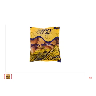 Frites surgelés wedges FRIES DAY 750 g