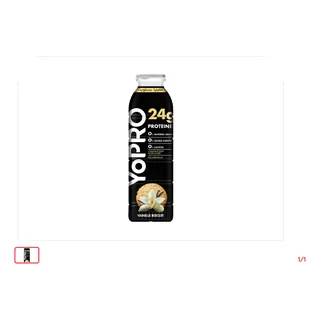 Yaourt à boire protéiné Yopro Vanille DELICE DANONE 301 g