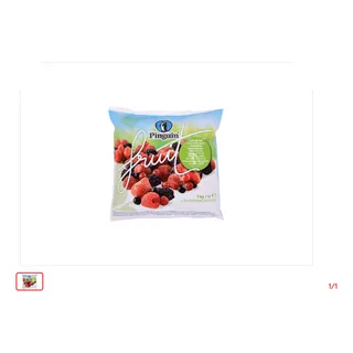 Fruits des bois surgelés PINGUIN 1 kg