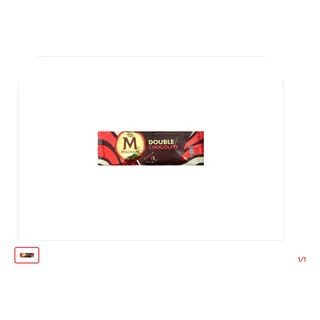Glace Double chocolat MAGNUM 95 ml