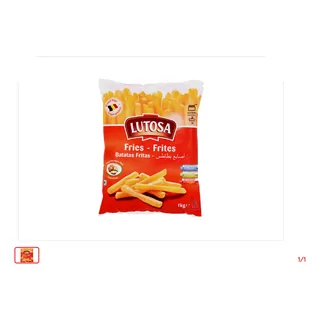 Frites surgelés LUTOSA 1 kg