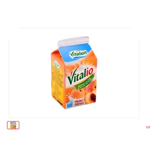 Boisson lactée pêche abricot VITALIO 200 ml
