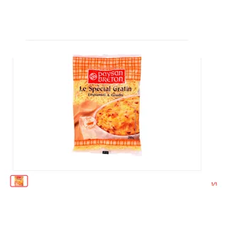 Fromage râpé Spécial gratin PAYSAN BRETON 200 g