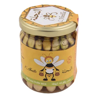Miel aux fruits secs L'ABEILLE pot de 21 cl