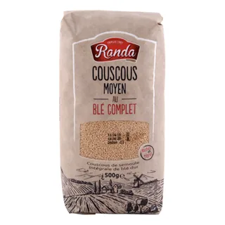 Couscous de blé complet Moyen RANDA 500 g