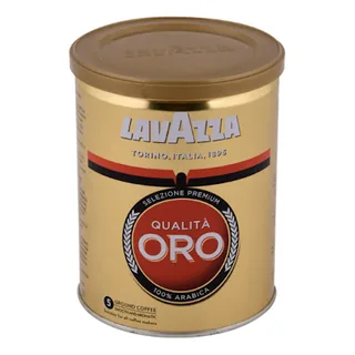 Café moulu qualita Oro LAVAZZA boîte métal 250 g