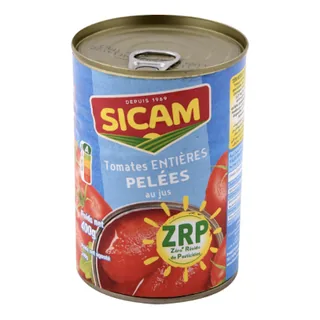Sauce tomates pelées entières ZRP SICAM 400 g