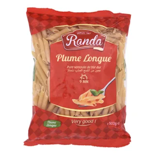 Pâte plume longue RANDA le sachet de 500 g
