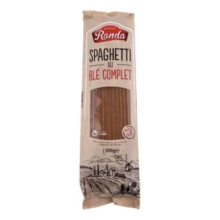 Spaghetti blé complet RANDA le paquet de 500 g