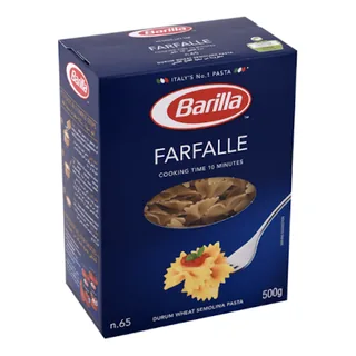 Pâte courte farfalle n°65 BARILLA le paquet de 500 g