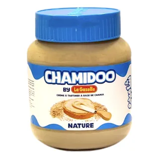 Crème à tartiner à base de chamia nature CHAMIDOO 400 g