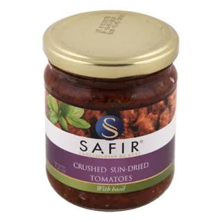 Tomate concassée séchée Basilic SAFIR 200 g