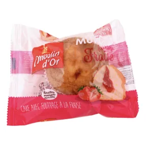 Muffin fraise MOULIN D'OR 55 g