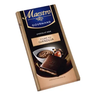 Chocolat fourré Au gianduja MAESTRO 100 g