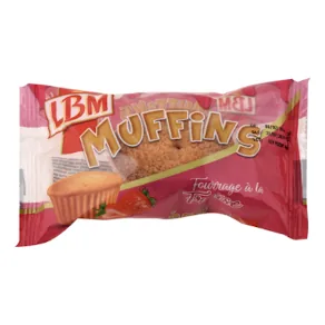 Muffin fourré crème fraise LBM 40 g
