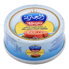 Thon entier à l'huile végétale AL JAZIA 160 g