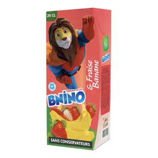 Boisson au jus Fraise-Banane BNINO STIL 20 cl