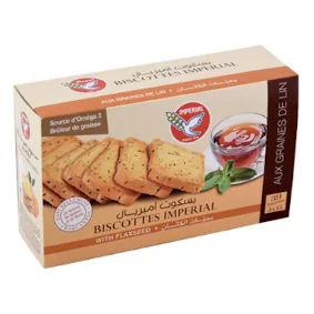 Biscottes aux graines de lin IMPERIAL 350 g
