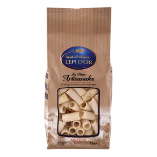 Pâtes traditionnelle rigatoni L'EPI D'OR le paquet de 500 g